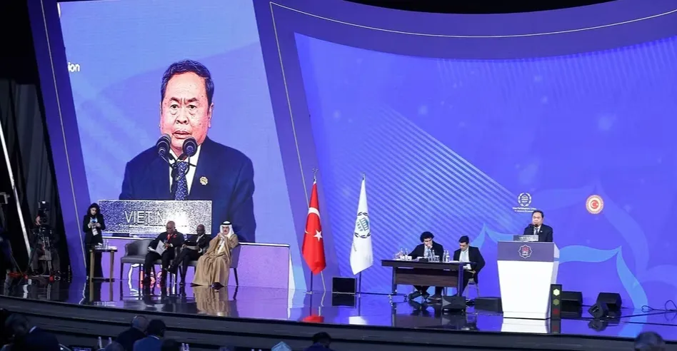 Chủ tịch Quốc hội phát biểu tại IPU-152 về hòa bình, công lý cho thế hệ tương lai- Ảnh 2.