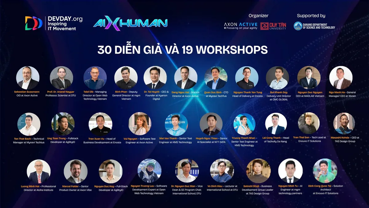Trên 3.000 người sẽ tham gia DevDay Đà Nẵng 2026 với chủ đề “AI x Human”- Ảnh 4. Trên 3.000 người sẽ tham gia DevDay Đà Nẵng 2026 với chủ đề “AI x Human”- Ảnh 4.