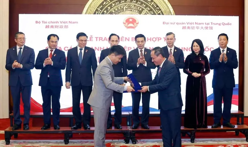 Doanh nghiệp Việt Nam - Trung Quốc trao đổi nhiều bản ghi nhớ hợp t&aacute;c - Ảnh 2.