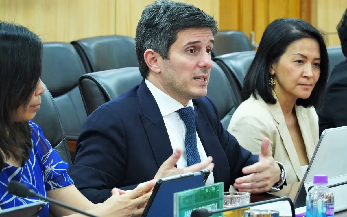 Ông Gerald Toledano, Giám đốc Toàn cầu phụ trách Sản phẩm Cổ phiếu, Giải pháp và Sản phẩm thay thế