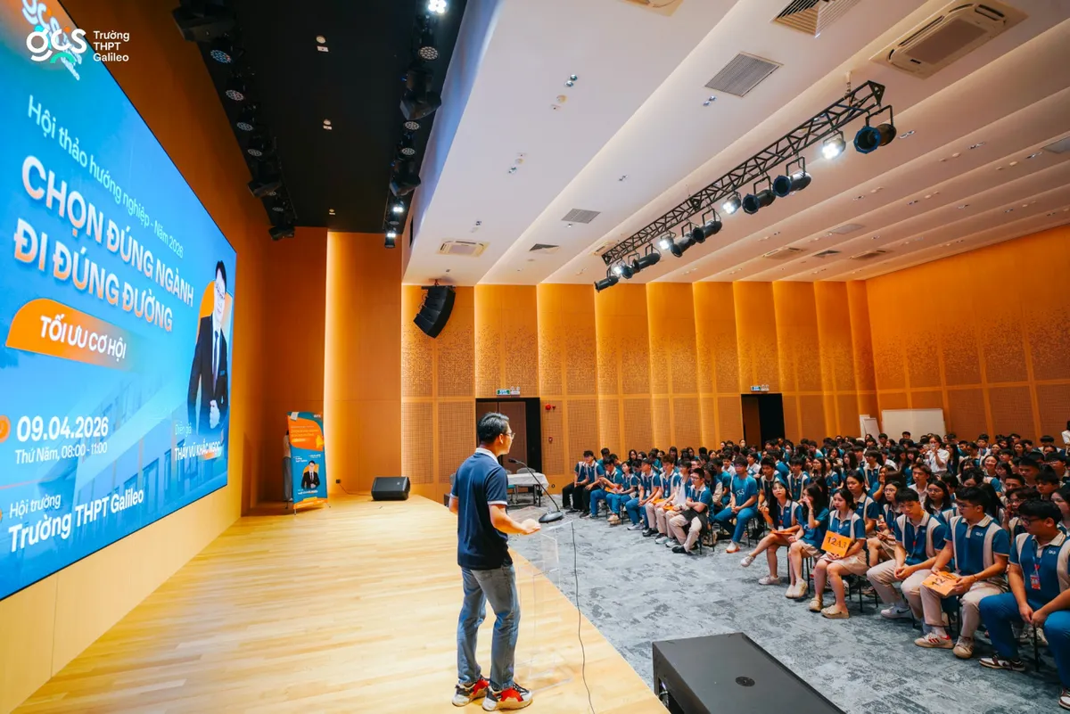 THPT Galileo trao học bổng to&agrave;n phần cho học sinh đạt kết quả xuất sắc kỳ thi v&agrave;o lớp 10 của Sở GD&ĐT- Ảnh 3.