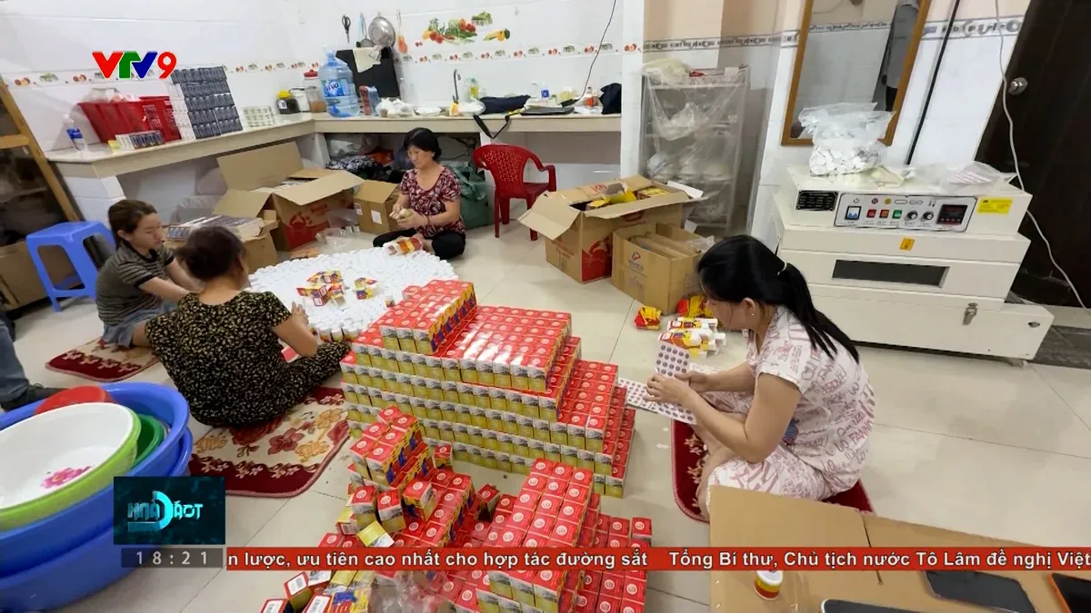 Triệt phá đường dây sản xuất, tiêu thụ thực phẩm giả