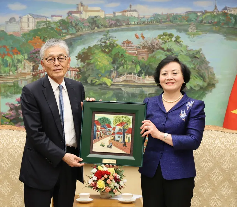 Th&uacute;c đẩy hợp t&aacute;c Việt Nam - Nhật Bản trong đ&agrave;o tạo, n&acirc;ng cao năng lực c&aacute;n bộ cơ sở - Ảnh 1.