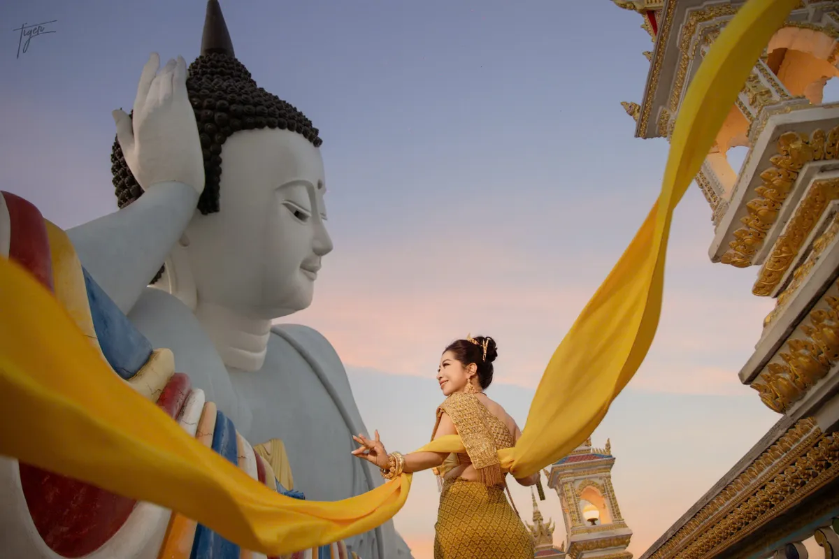 Ch&ugrave;a Som Rong &ndash; Nơi tọa lạc tượng Phật nằm lớn nhất Việt Nam- Ảnh 1.