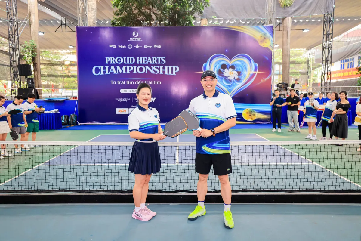 HUNMED g&oacute;p nhịp đập c&ugrave;ng&ldquo;Tr&aacute;i Tim Cho Em&rdquo; từ giải đấu pickleball "PROUD HEARTS CHAMPIONSHIP"- Ảnh 4.