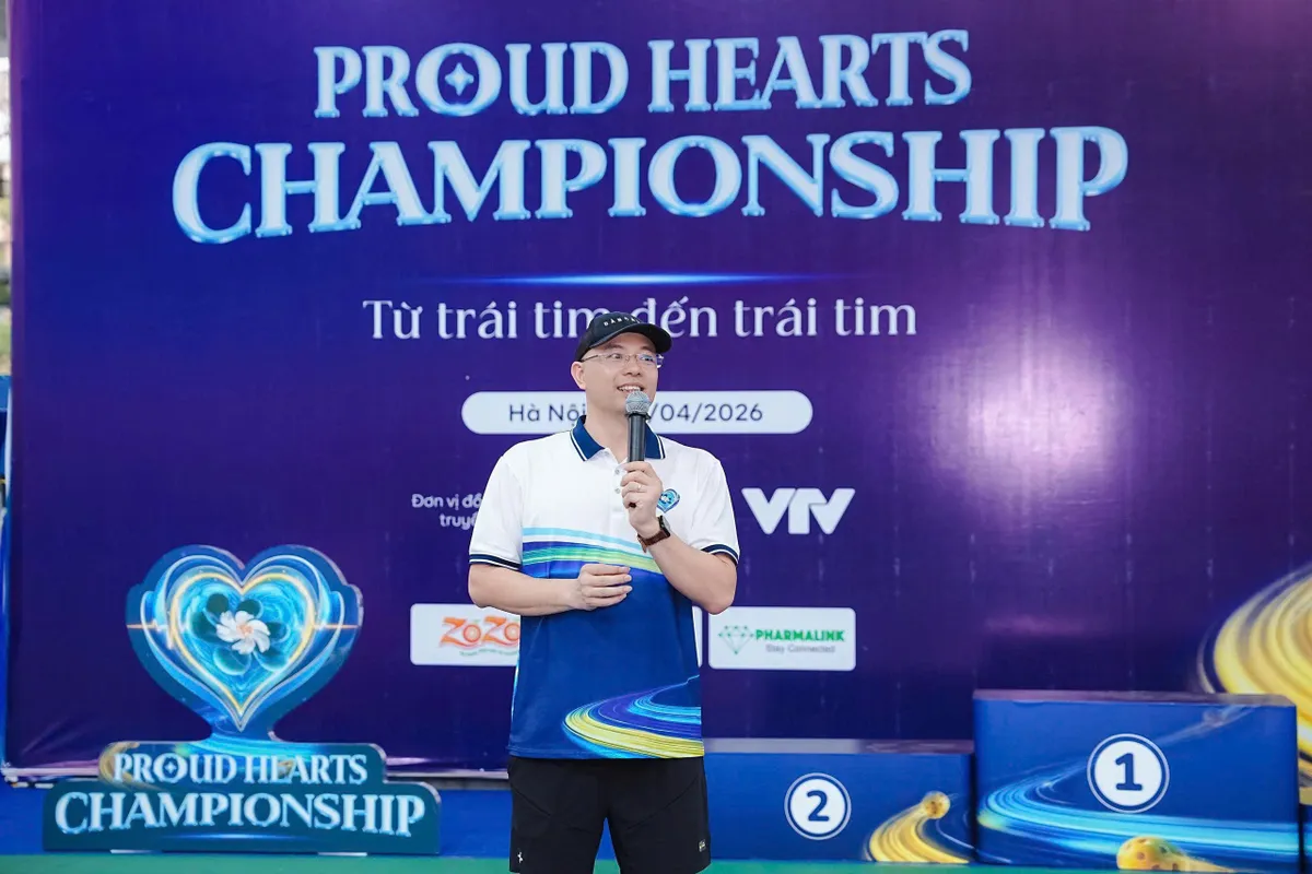 HUNMED g&oacute;p nhịp đập c&ugrave;ng&ldquo;Tr&aacute;i Tim Cho Em&rdquo; từ giải đấu pickleball "PROUD HEARTS CHAMPIONSHIP"- Ảnh 2.