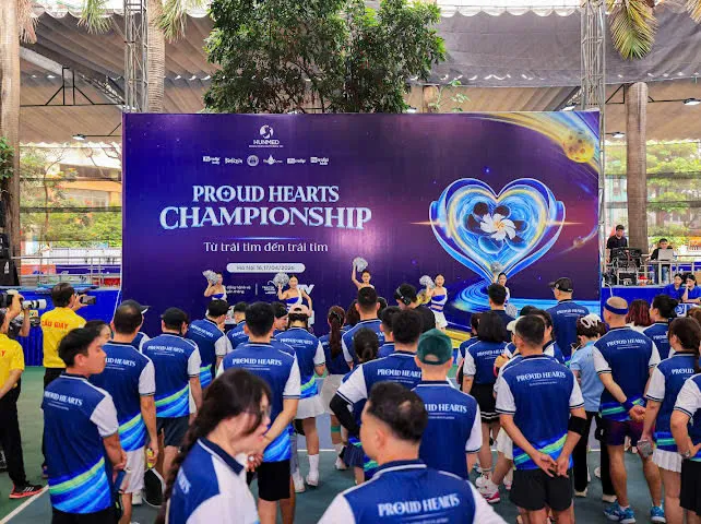 HUNMED g&oacute;p nhịp đập c&ugrave;ng&ldquo;Tr&aacute;i Tim Cho Em&rdquo; từ giải đấu pickleball "PROUD HEARTS CHAMPIONSHIP"- Ảnh 1.