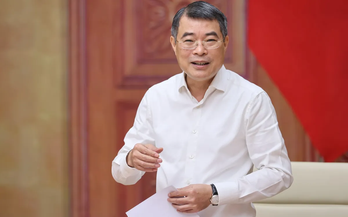 Thủ tướng Lê Minh Hưng chủ trì cuộc làm việc với Bộ Nội vụ, Bộ Dân tộc và Tôn giáo, Thanh tra Chính phủ - Ảnh: VGP/Nhật Bắc