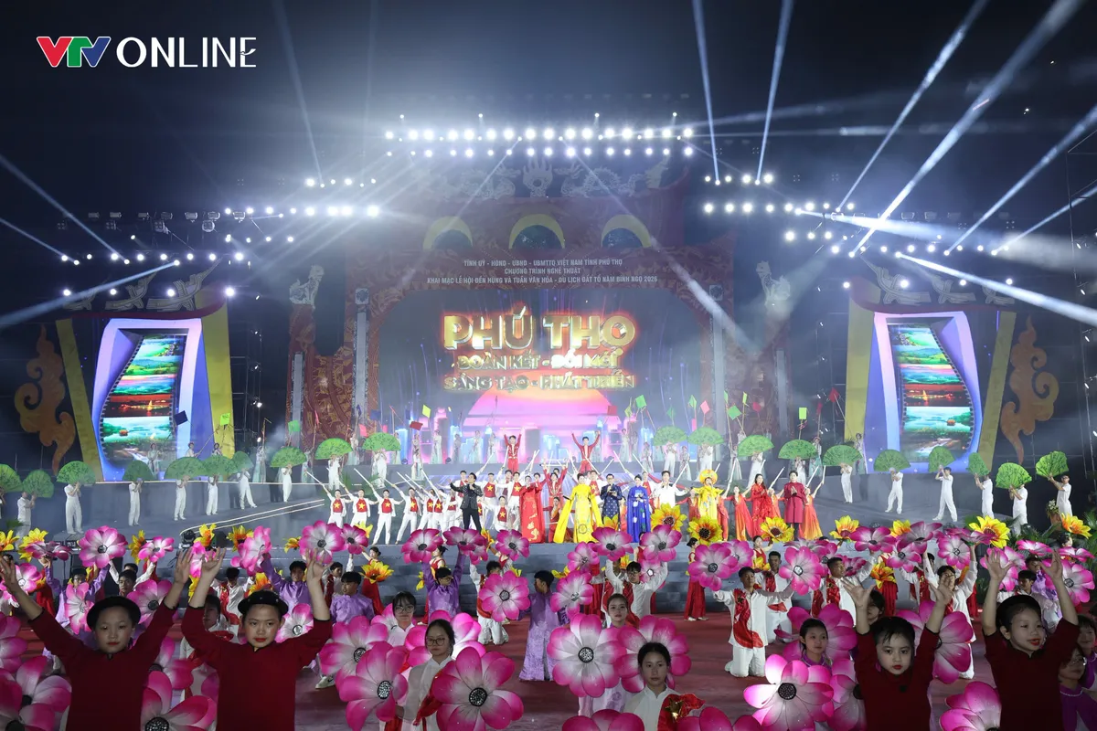 Khai mạc Lễ hội Đền H&ugrave;ng v&agrave; Tuần văn h&oacute;a - Du lịch Đất tổ năm 2026 - Ảnh 6.