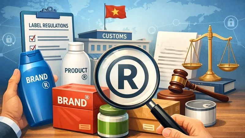 Siết quy định nh&atilde;n h&agrave;ng h&oacute;a, l&agrave;m r&otilde; c&aacute;ch d&ugrave;ng k&yacute; hiệu &reg;- Ảnh 1.