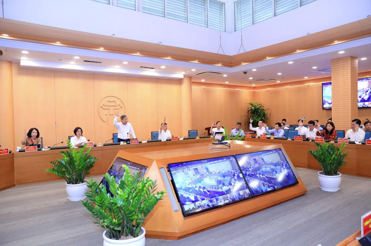 H&agrave; Nội quyết t&acirc;m tăng trưởng hai con số, định h&igrave;nh m&ocirc; h&igrave;nh ph&aacute;t triển mới cho Thủ đ&ocirc; - Ảnh 1.