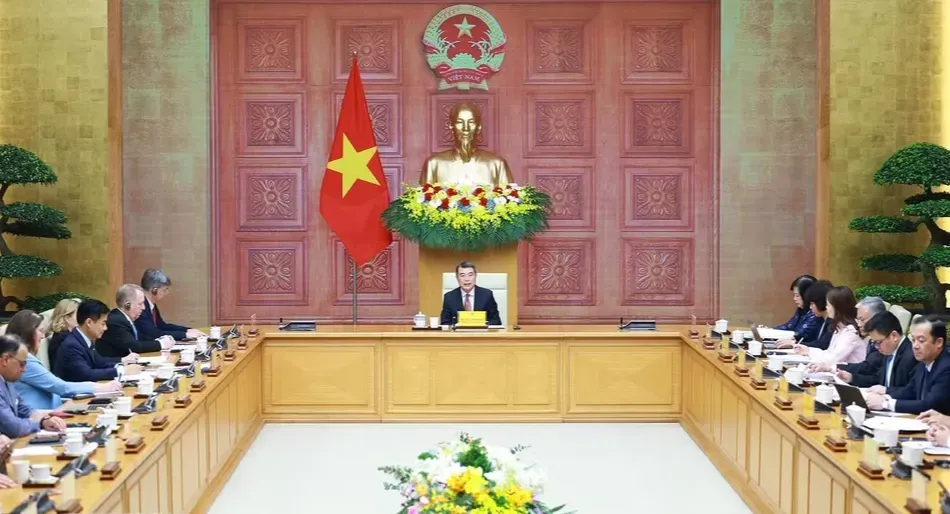 Thủ tướng L&ecirc; Minh Hưng: Tạo điều kiện thuận lợi cho doanh nghiệp Hoa Kỳ đầu tư tại Việt Nam- Ảnh 1.