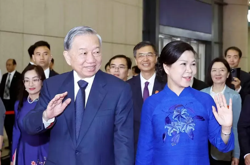 Tổng B&iacute; thư, Chủ tịch nước T&ocirc; L&acirc;m kết th&uacute;c tốt đẹp chuyến thăm cấp Nh&agrave; nước đến Trung Quốc - Ảnh 1.