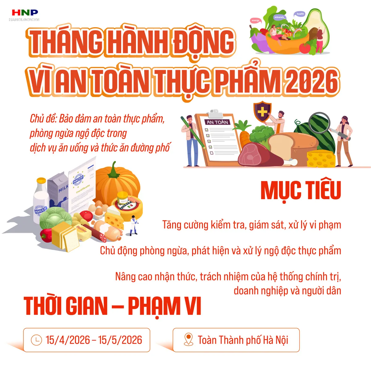 H&agrave; Nội giao r&otilde; tr&aacute;ch nhiệm an to&agrave;n thực phẩm cho cấp x&atilde;, phường - Ảnh 1.