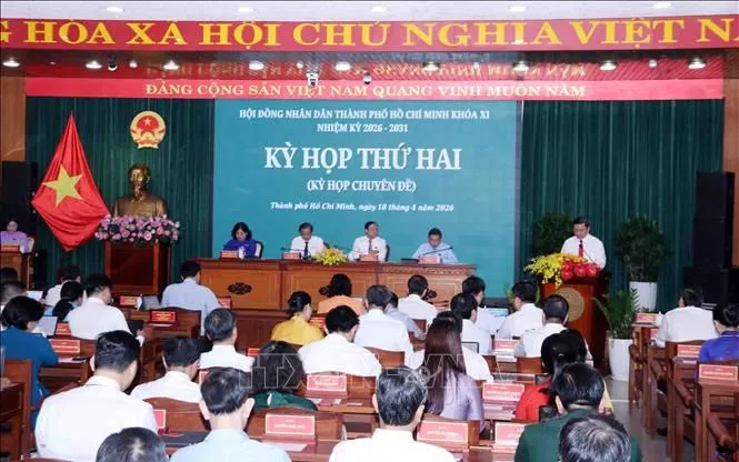 Quang cảnh Kỳ họp. 