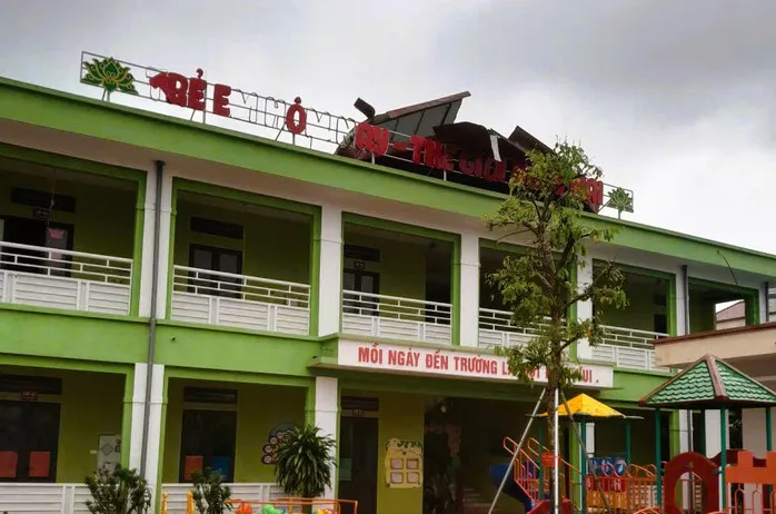 Mưa đ&aacute;, d&ocirc;ng lốc g&acirc;y thiệt hại tại nhiều địa phương ở Thanh H&oacute;a- Ảnh 1.