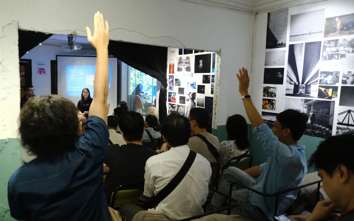 Sinh vi&ecirc;n đưa nhiếp ảnh đường phố th&agrave;nh s&aacute;ng kiến v&igrave; cộng đồng - Ảnh 1.