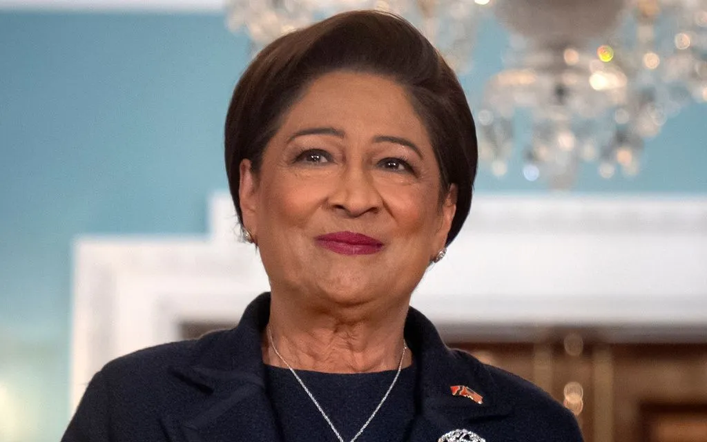 Thủ tướng Trinidad và Tobago, bà Kamla Persad-Bissessar, đã có lập trường cứng rắn chống lại các mạng lưới tội phạm trong nước (Ảnh: AP)