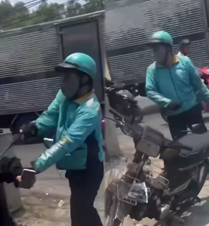 T&agrave;i xế xe &ocirc;m d&ugrave;ng gậy 3 kh&uacute;c tấn c&ocirc;ng người đi đường ở TP.HCM- Ảnh 1.