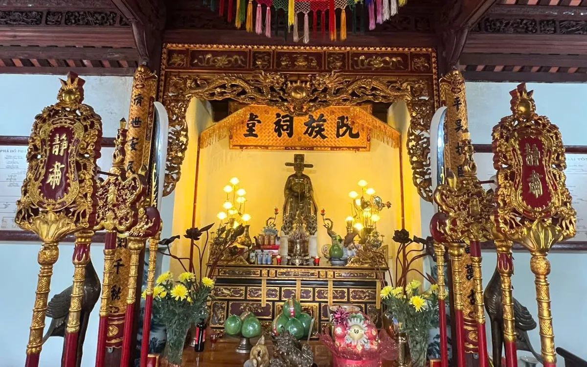 Đền thờ Cụ Nguyễn Trãi tại phường Thục Phán tỉnh Cao Bằng.