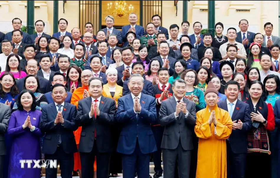 Tổng B&iacute; thư, Chủ tịch nước T&ocirc; L&acirc;m: Tiếp tục đổi mới căn bản tư duy về c&ocirc;ng t&aacute;c d&acirc;n tộc v&agrave; ch&iacute;nh s&aacute;ch d&acirc;n tộc - Ảnh 1.