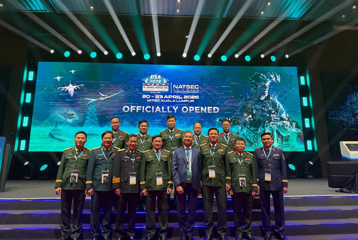 Việt Nam tham dự triển l&atilde;m Quốc ph&ograve;ng ch&acirc;u &Aacute; tại Malaysia - Ảnh 1.