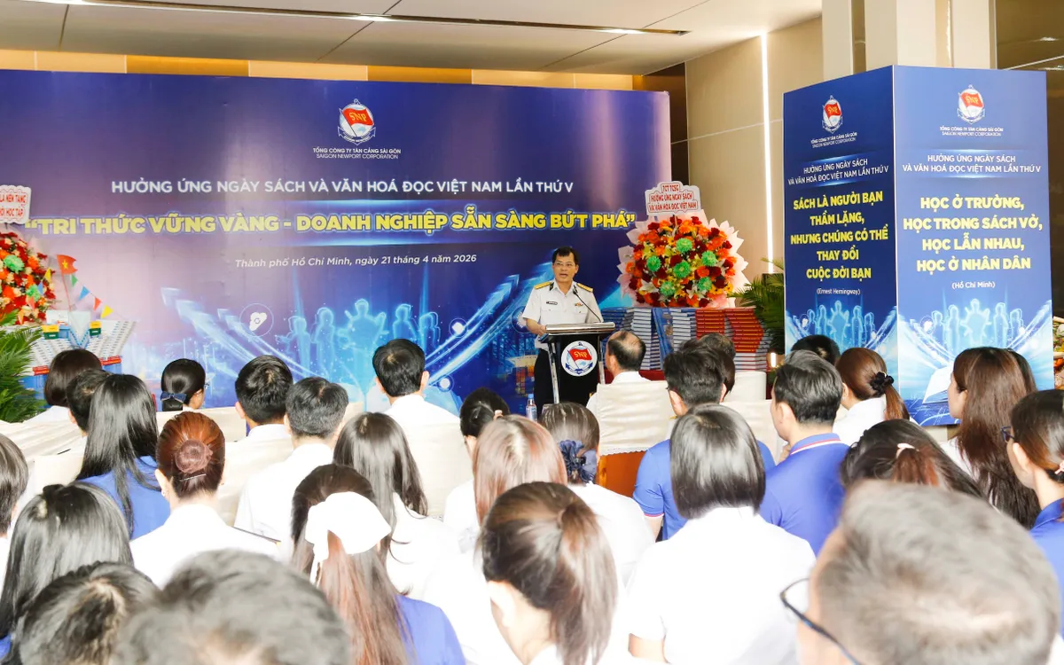 Quang cảnh khai mạc ngày sách và văn hóa đọc