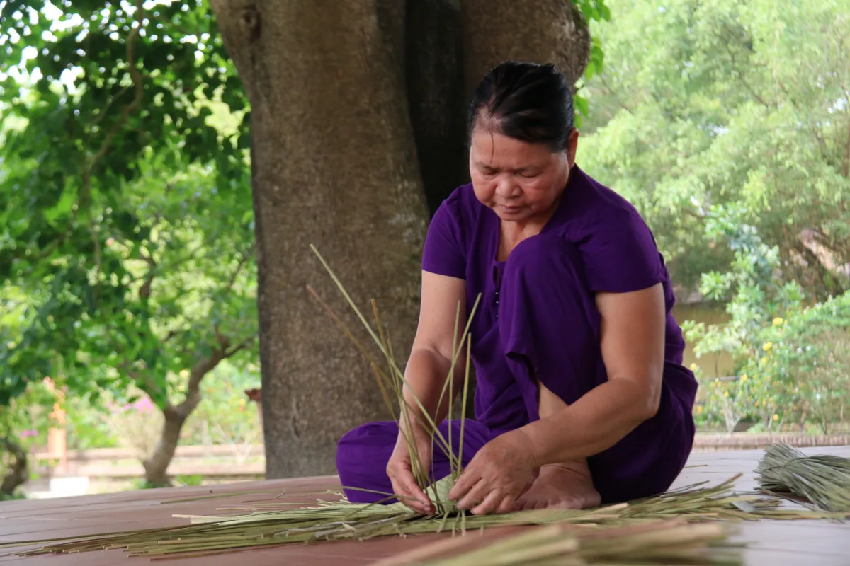 Giữ nghề đệm b&agrave;ng Ph&ograve; Trạch- Ảnh 8.
