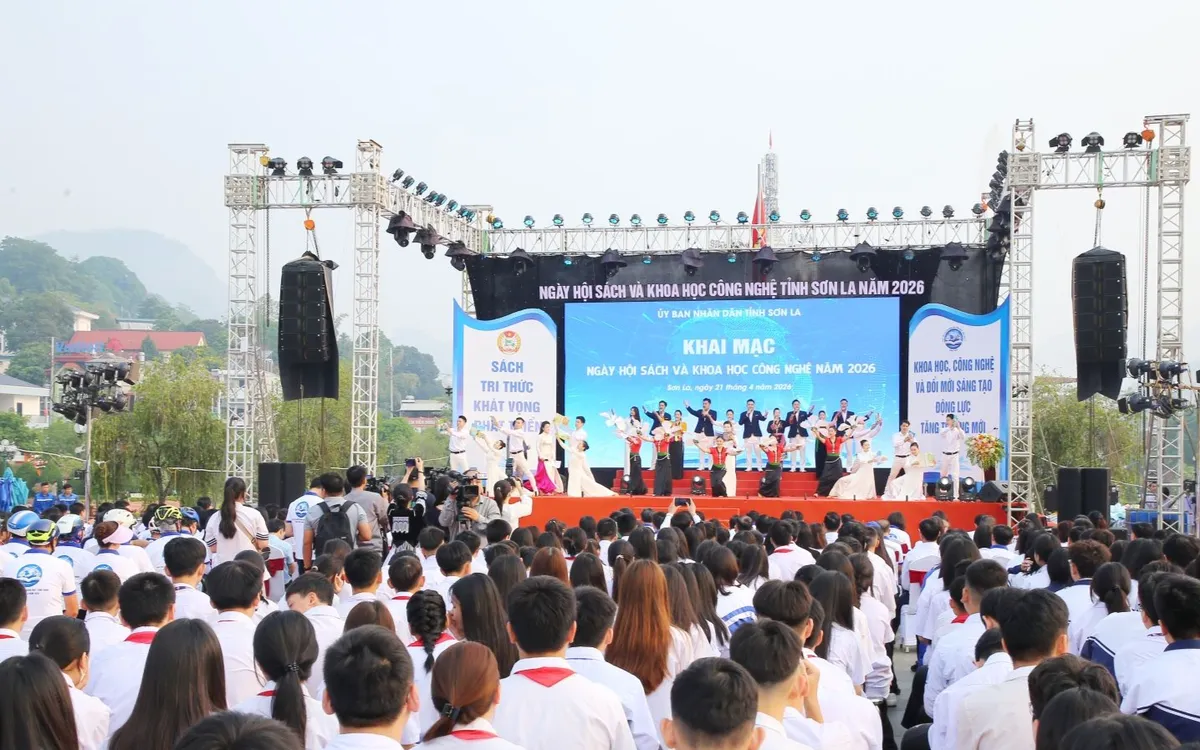 Ngày hội sách và khoa học công nghệ tỉnh Sơn La năm 2026.