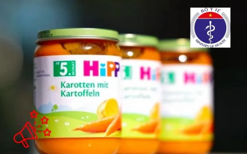 Tăng cường quản lý đối với sản phẩm dinh dưỡng nhãn hiệu HiPP nhập khẩu