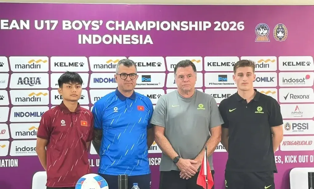 HLV U17 Australia đ&aacute;nh gi&aacute; U17 Việt Nam l&agrave; đội mạnh nhất giải- Ảnh 1.
