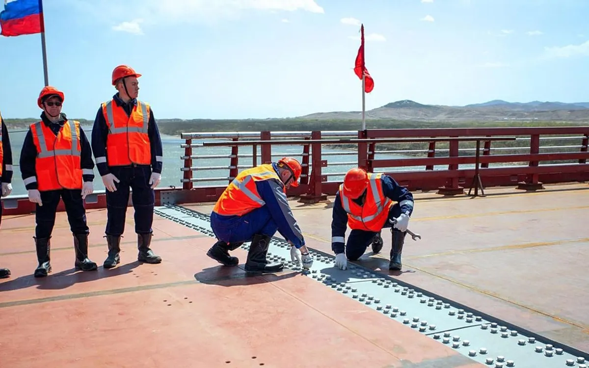 (Ảnh:  Bộ Giao thông Vận tải Nga/AFP)