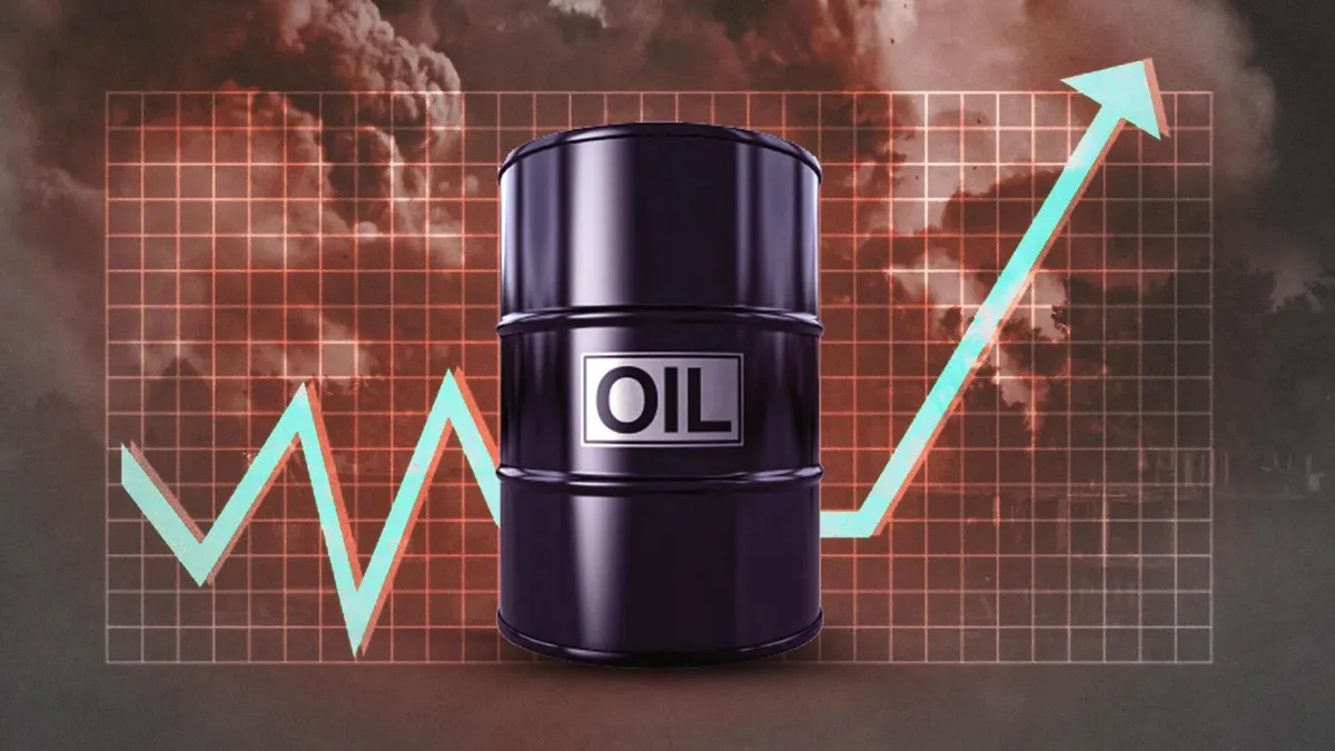 Gi&aacute; dầu Brent &aacute;p s&aacute;t 99 USD/th&ugrave;ng v&igrave; căng thẳng Mỹ - Iran leo thang- Ảnh 1.