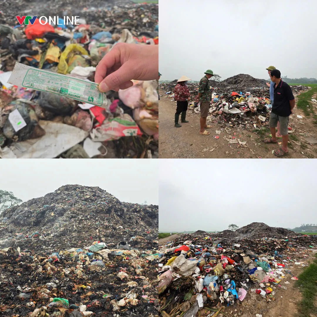 Ph&uacute; Thọ: B&atilde;i r&aacute;c qu&aacute; tải giữa khu d&acirc;n cư, người d&acirc;n Cẩm Kh&ecirc; sống trong &ocirc; nhiễm k&eacute;o d&agrave;i - Ảnh 3.