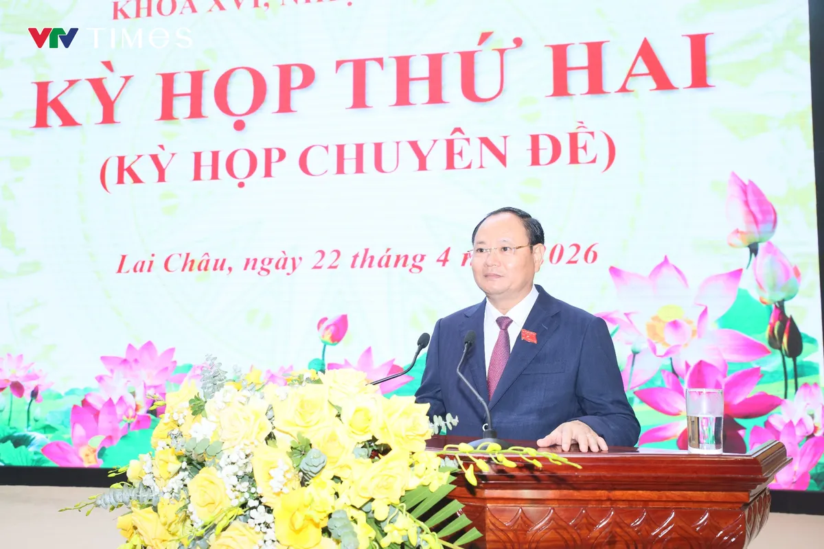 Khai mạc kỳ họp thứ Hai, HĐND tỉnh Lai Ch&acirc;u kh&oacute;a XVI - Ảnh 1.