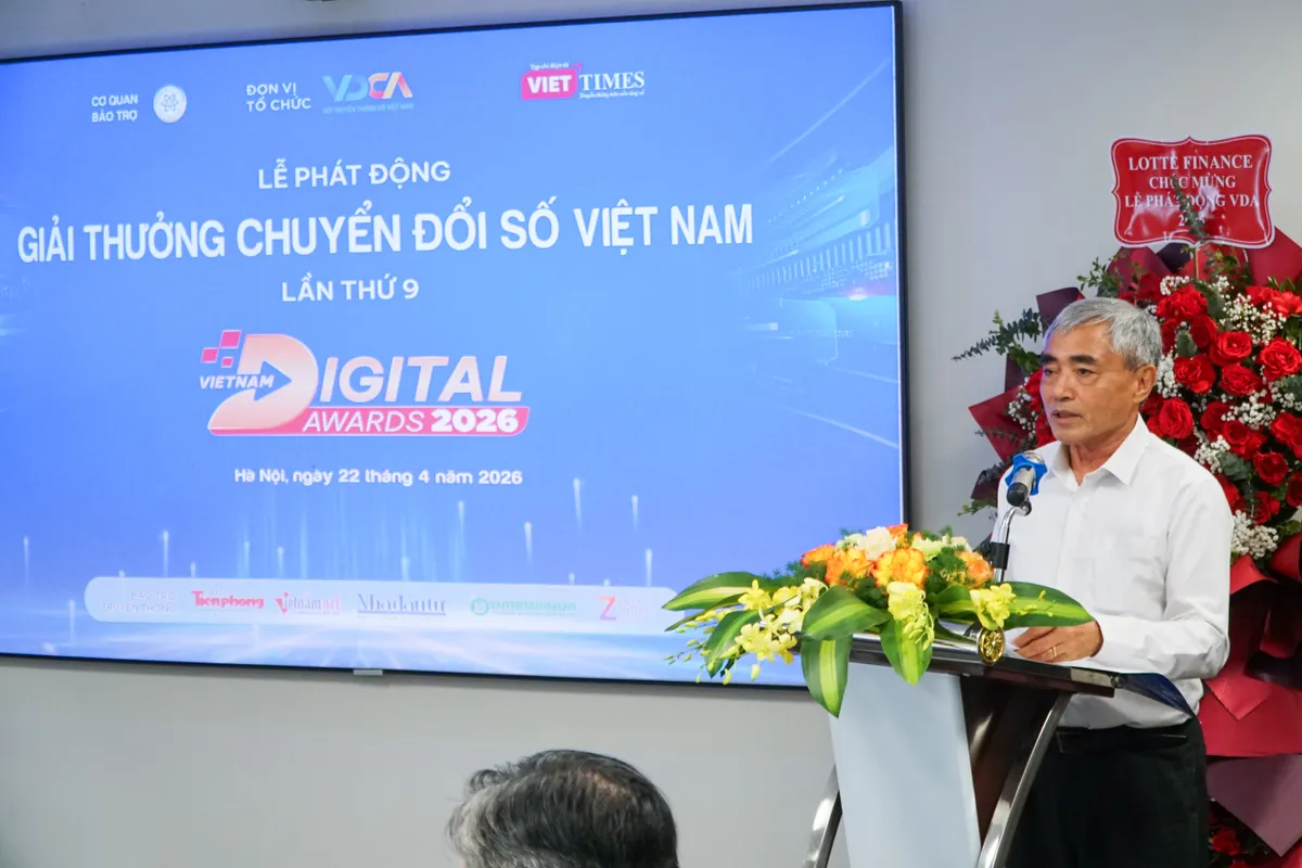 Ph&aacute;t động Giải thưởng Chuyển đổi số Việt Nam năm 2026  - Ảnh 1.