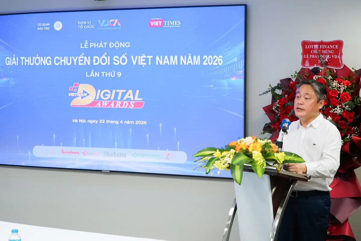 Ph&aacute;t động Giải thưởng Chuyển đổi số Việt Nam năm 2026  - Ảnh 2.