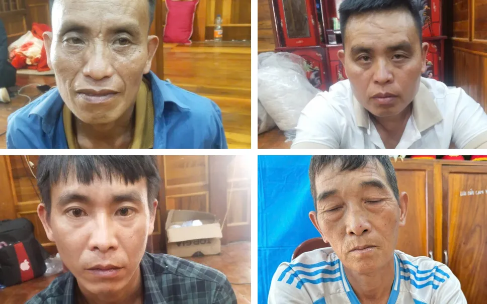 Cơ quan Cảnh sát điều tra đã ra lệnh giữ người trong trường hợp khẩn cấp đối với 4 đối tượng.