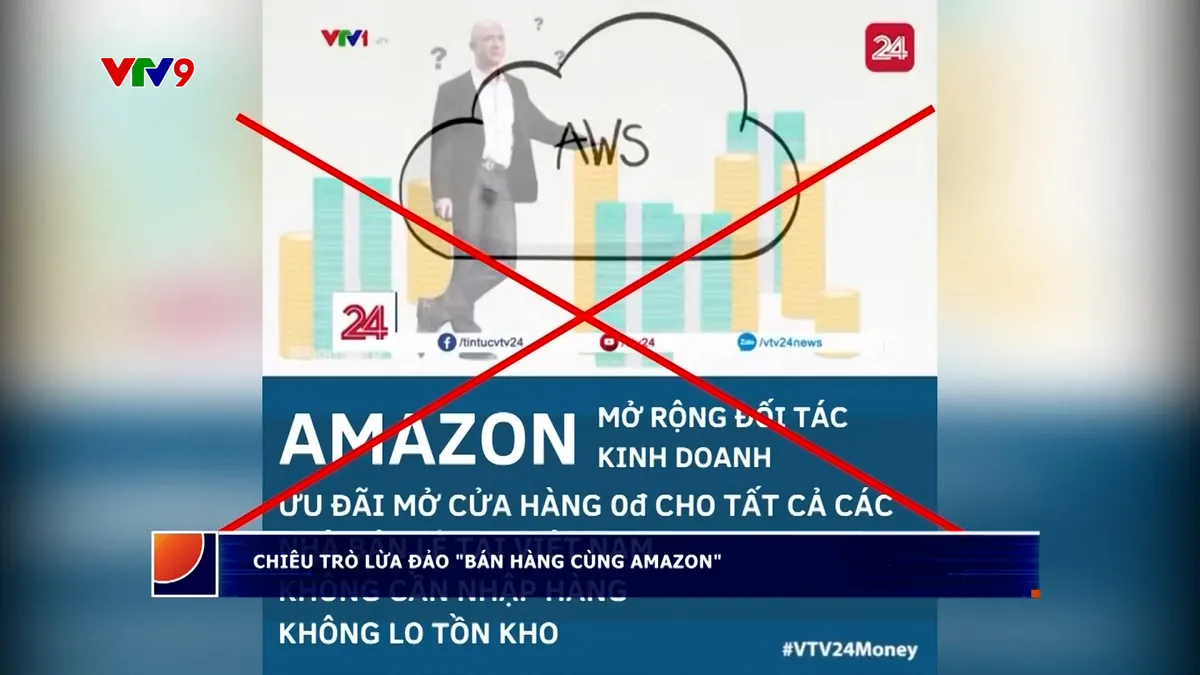 Alo V9 (22/4/2026): Chiêu trò lừa đảo "bán hàng cùng Amazon"