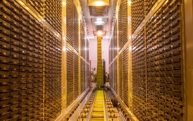 Cơ sở lưu trữ dữ liệu của UK Biobank với thông tin từ 500.000 người tham gia. (Ảnh: UK Biobank/PA)