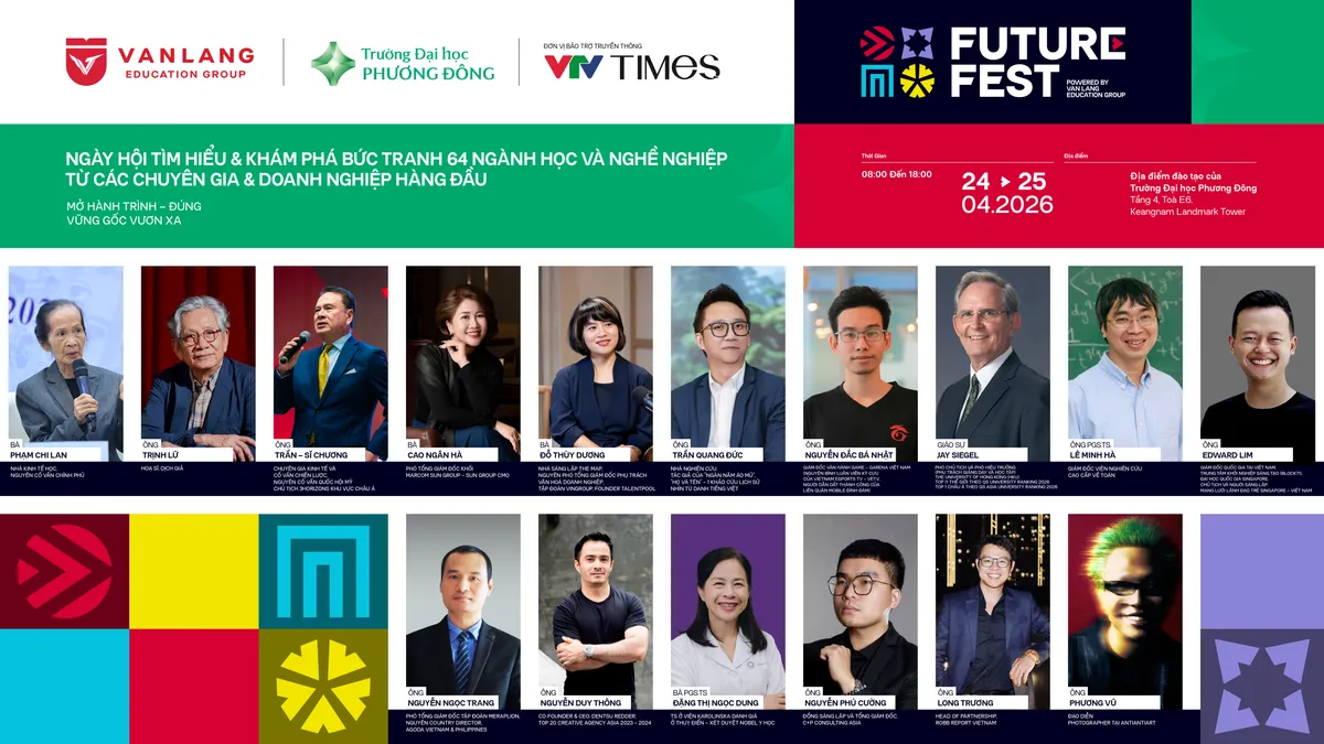 Future Fest 2026: Gỡ “khoảng trống định hướng”, đồng hành học sinh chọn đúng ngành nghề - Ảnh 3.