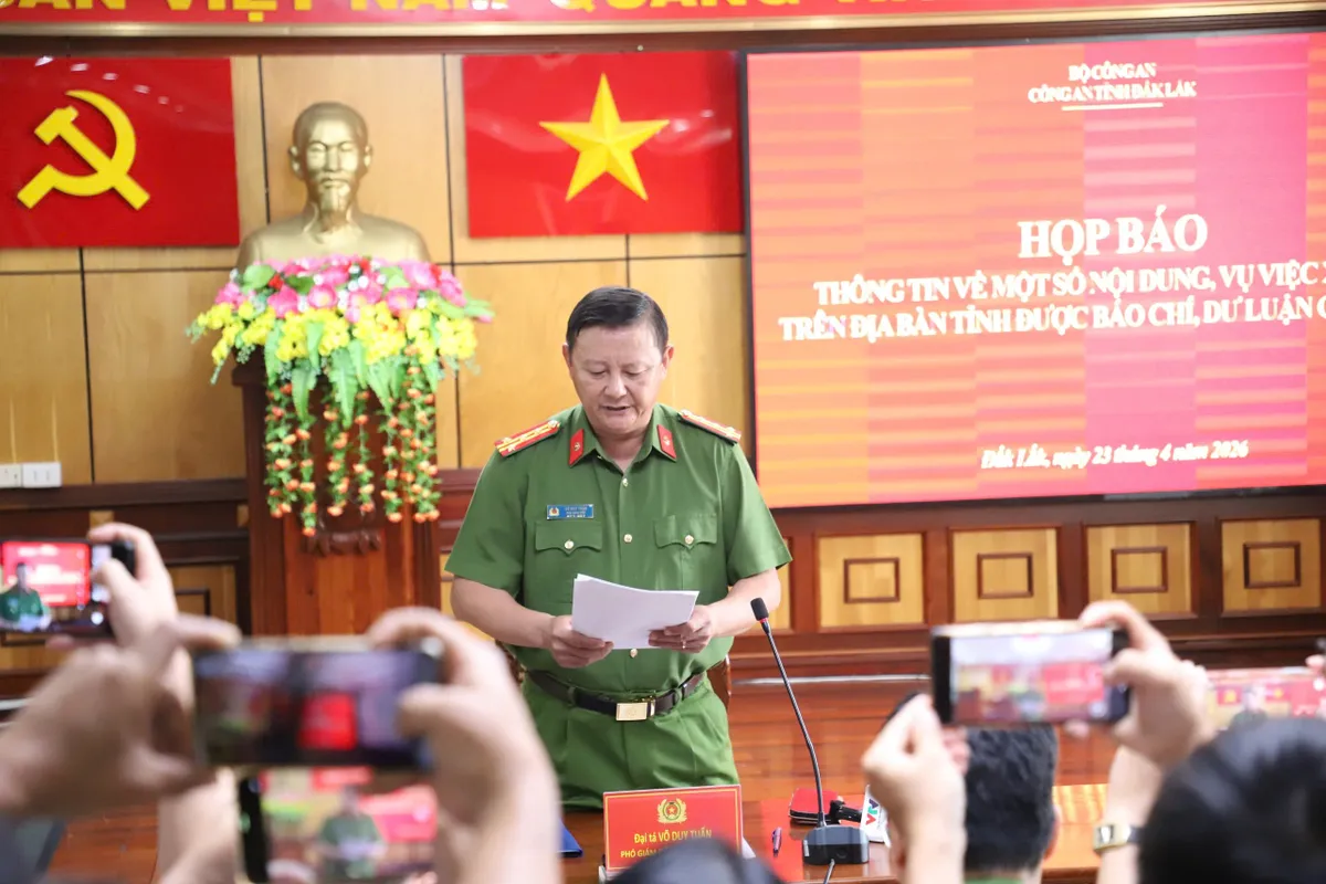 Khởi tố Thiếu t&aacute; CSGT trong vụ tai nạn khiến nam sinh thiệt mạng ở Đắk Lắk - Ảnh 1.