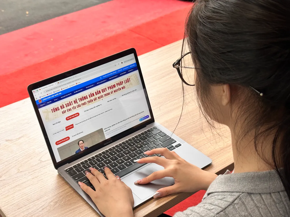 Bộ Tư ph&aacute;p kiện to&agrave;n hạ tầng số v&agrave; dữ liệu - Ảnh 4.