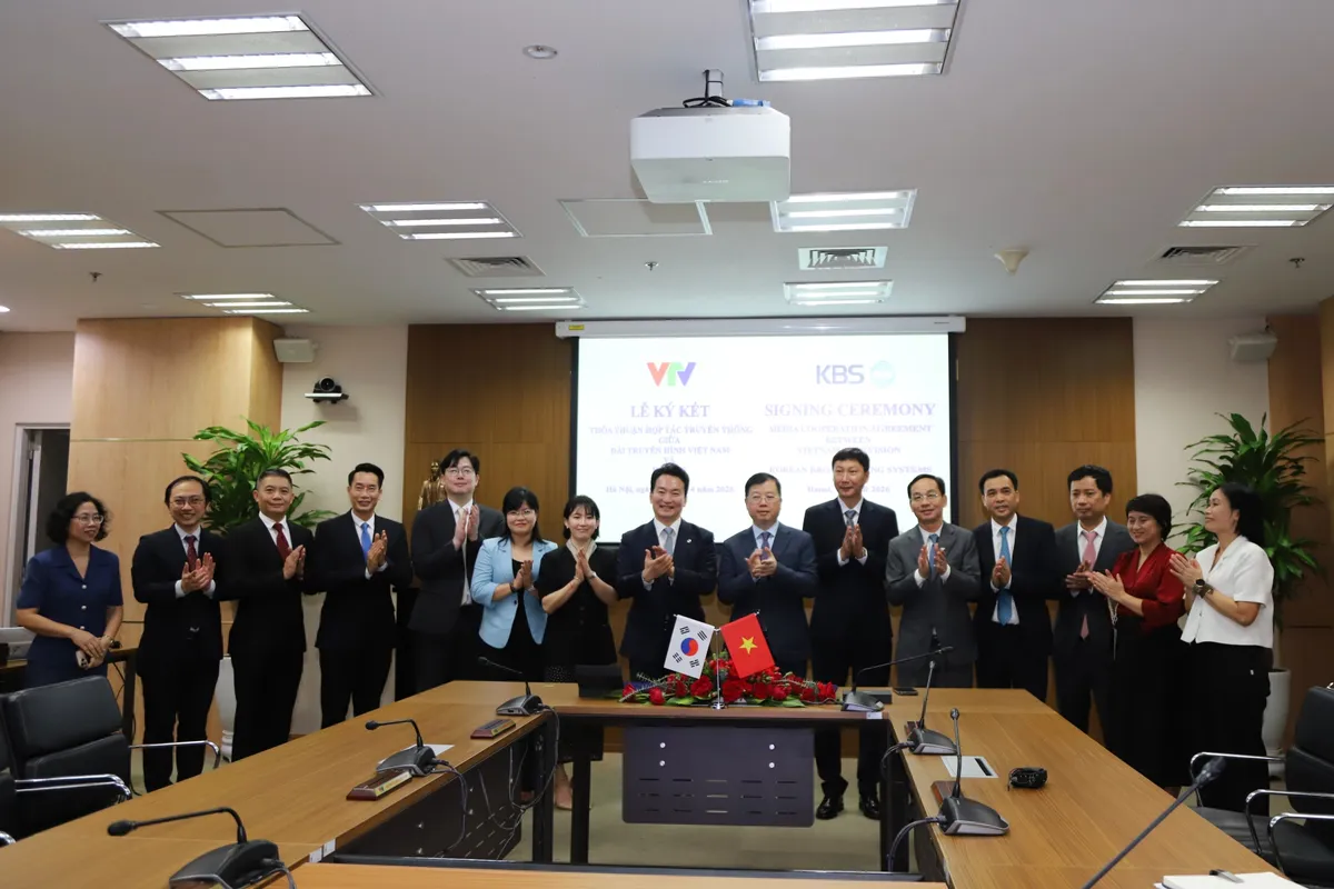 Đ&agrave;i Truyền h&igrave;nh Việt Nam k&yacute; kết Thỏa thuận hợp t&aacute;c truyền th&ocirc;ng với Đ&agrave;i KBS- Ảnh 3.