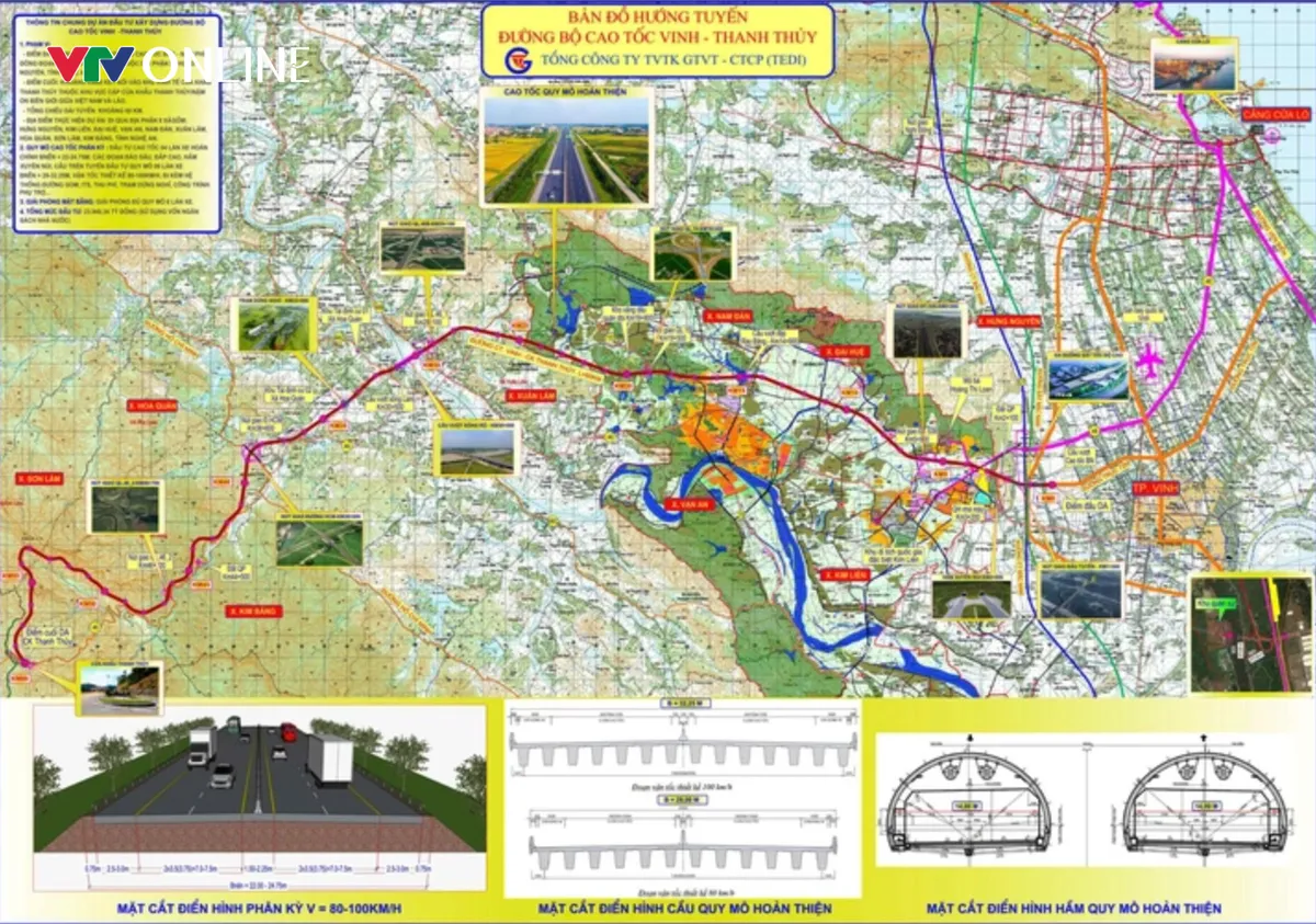 Nghệ An quyết t&acirc;m khởi c&ocirc;ng dự &aacute;n cao tốc Vinh - Thanh Thủy v&agrave;o ng&agrave;y 19/5 - Ảnh 1.