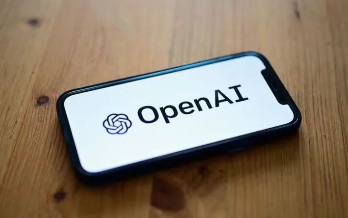 Biểu tượng của tập đoàn công nghệ Mỹ OpenAI. (Ảnh: AFP/TTXVN)