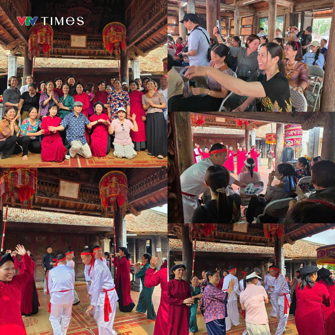 H&aacute;t xoan Ph&uacute; Thọ &ldquo;n&iacute;u ch&acirc;n&rdquo; du kh&aacute;ch bằng trải nghiệm độc đ&aacute;o- Ảnh 3.