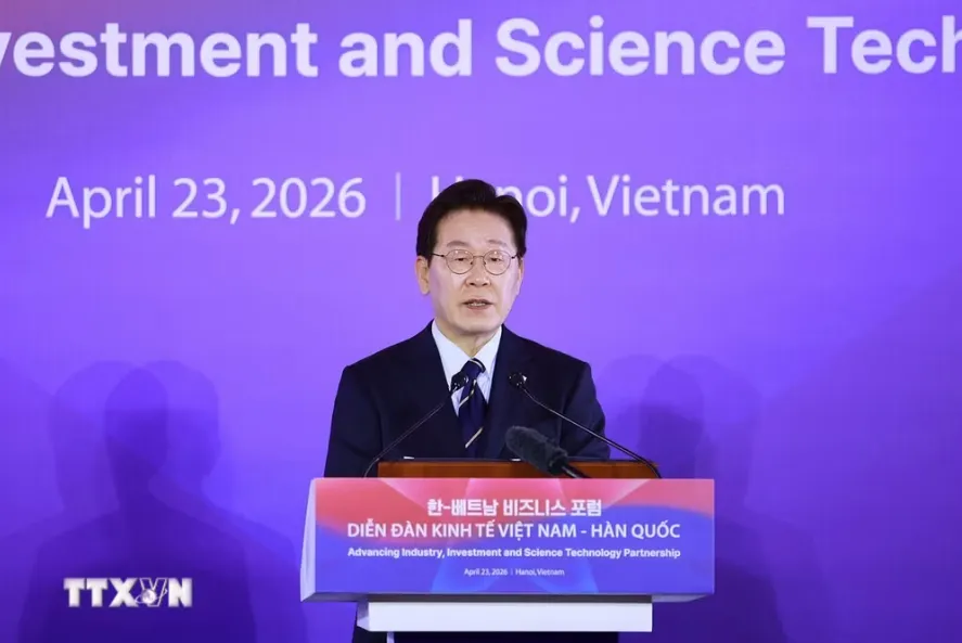 Thủ tướng L&ecirc; Minh Hưng đề xuất 3 định hướng hợp t&aacute;c giữa Việt Nam v&agrave; H&agrave;n Quốc- Ảnh 3.