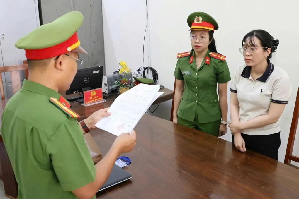 Bắt tạm giam nữ gi&aacute;m đốc li&ecirc;n quan vụ mua b&aacute;n h&oacute;a đơn, trốn thuế hơn 8,6 tỷ đồng- Ảnh 1.