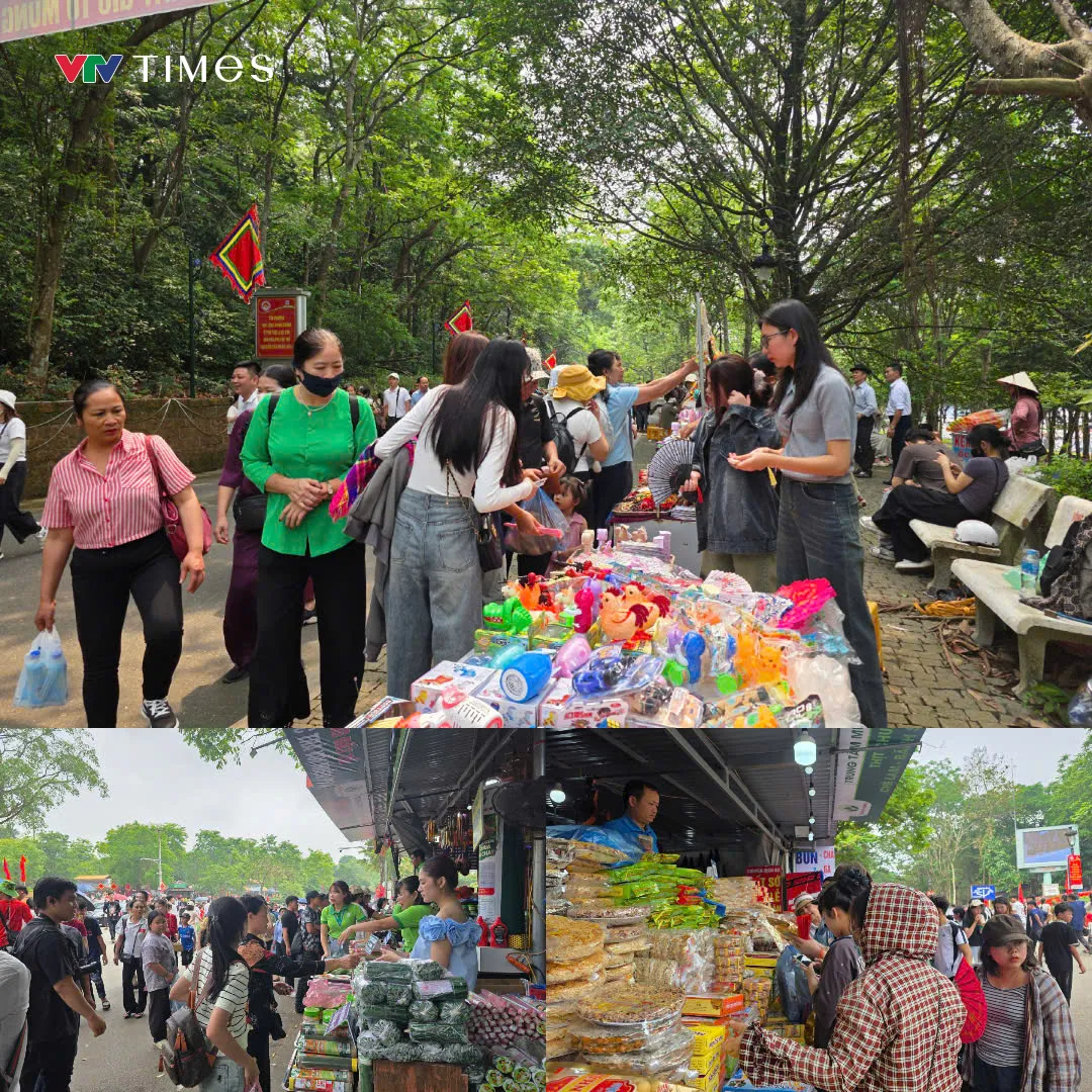 Đền H&ugrave;ng trước ng&agrave;y ch&iacute;nh hội: Biển người trẩy hội, kh&ocirc;ng kh&iacute; n&oacute;ng l&ecirc;n từng giờ - Ảnh 10.